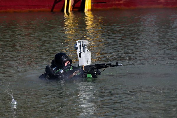 The Russian defense Minister checked the preparation of Marines of the Baltic fleet