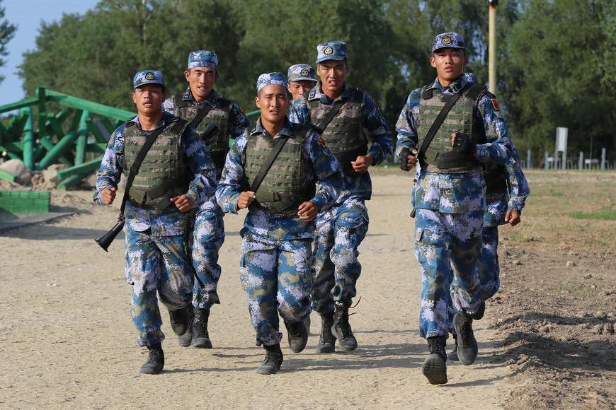 PHOTO: Chinese marines participating in «Morskoy Desant» competition in Kaliningrad  