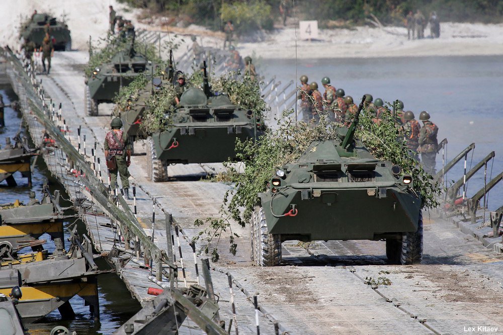 «Kavkaz-2016» Crossing the  river Don