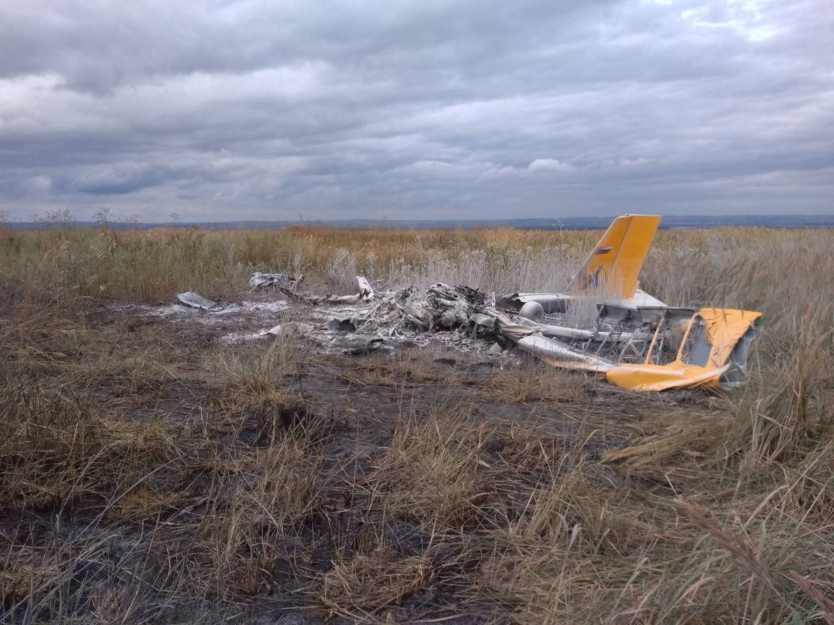 A-22 plane crashed near Krasnoyarsk, pilot killed