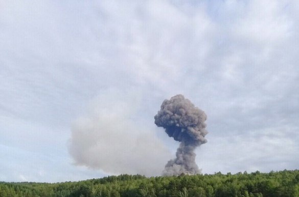 Military warehouses exploded in Krasnoyarsk region of Russia. Ongoing evacuation of Kamyanka village of Achinsk district