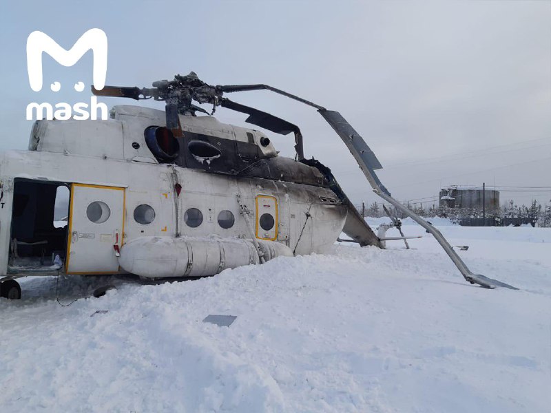 Mi-8 crashed in Krasnoyarsk Krai of Russia, 6 wounded
