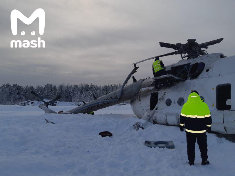 Mi-8 crashed in Krasnoyarsk Krai of Russia, 6 wounded