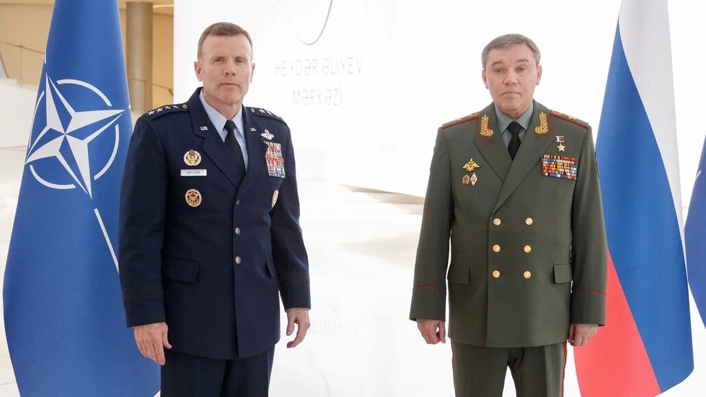 Russian MoD: Chief of Russian General Staff Valery Gerasimov met with NATO commander, USAF Gen. Tod Walters, in Baku to discuss strategic stability, regional conflicts, deconfliction.