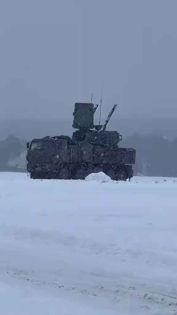 Russian military deployed Pantsyr S air defense system next to schools in Voronezh