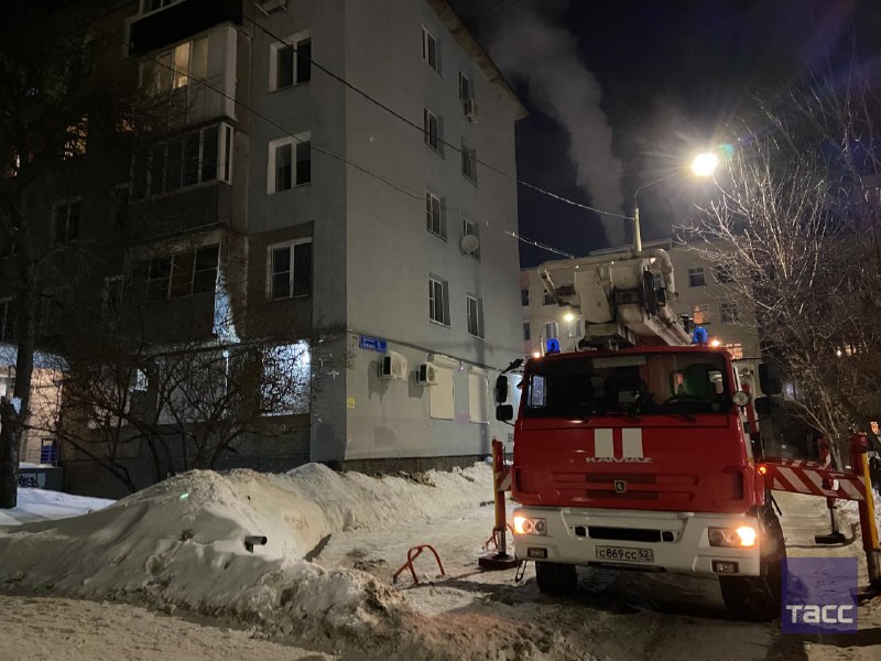 Gas explosion in apartment block in Nizhniy Novhorod. 1 wounded
