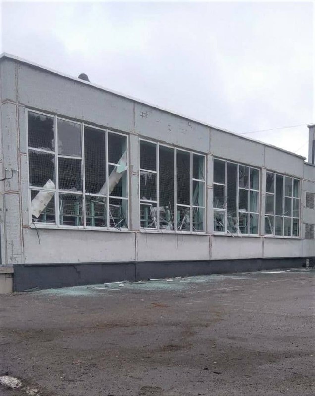 Shelling by Russian army targeted a school in Kharkiv