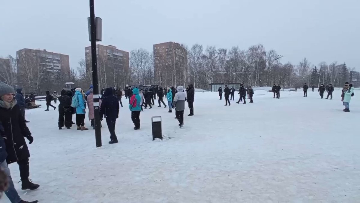 Aresztowania na wiecu antywojennym w Iżewsku, Udmurtia