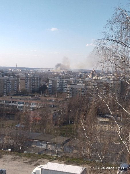Grass fire reported in Belgorod