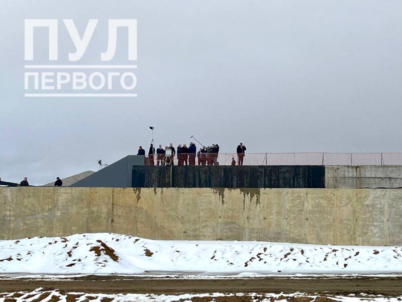 Lukashenka and Putin arrived at Vostochny spaceport in eastern Russia