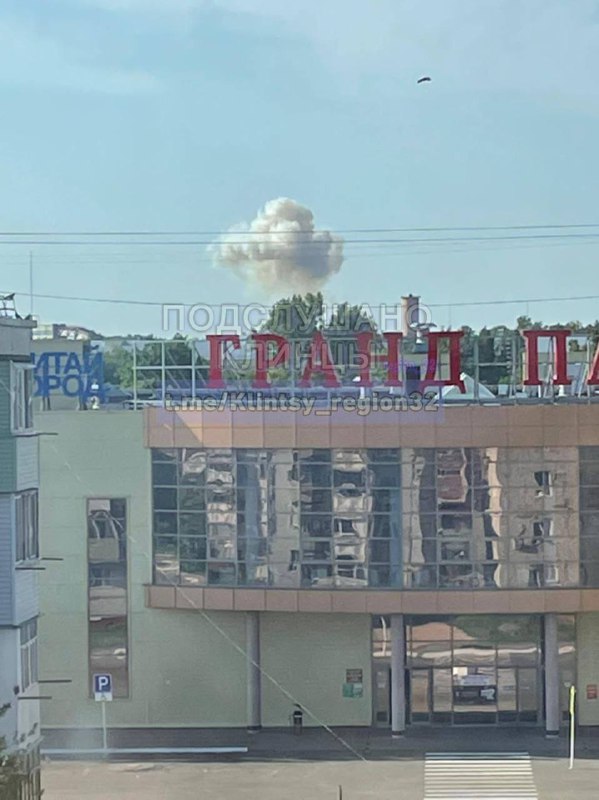 Explosion in einer russischen Militäreinheit in Klintsy, Oblast Brjansk