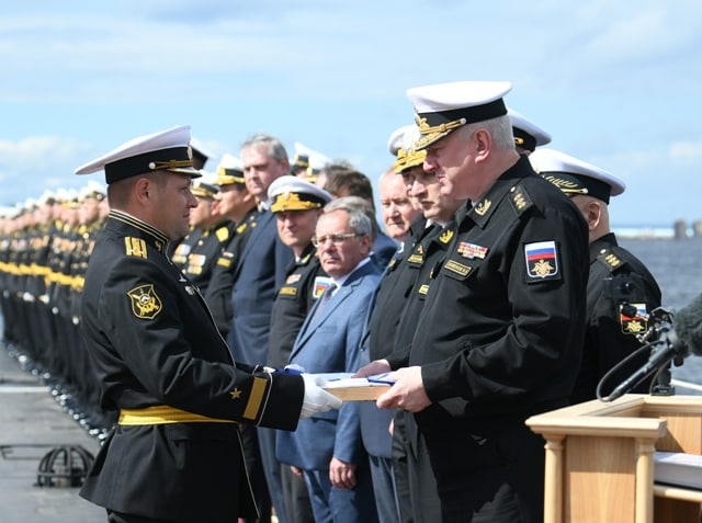 Belgorod submarine handed over to Russian military