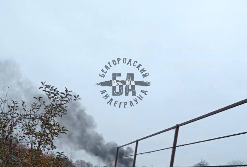 Big fire in Grayvoron district of Belgorod region after reported shelling