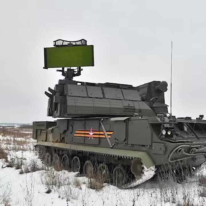 Russia continues to strengthen its military presence in Belarus with 15 Tor air defence systems sent to a training range near Baranovichi