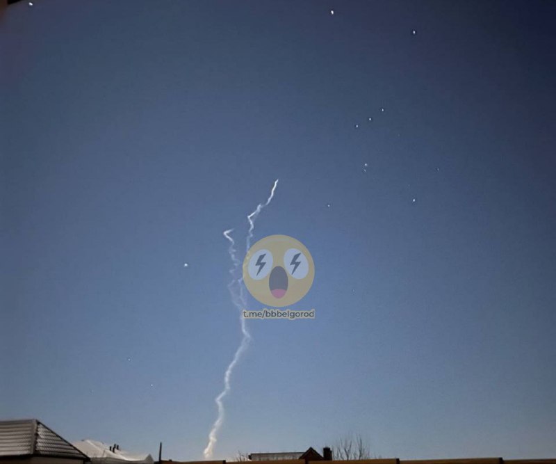 Odpálenie rakiet v okrese Belgorod