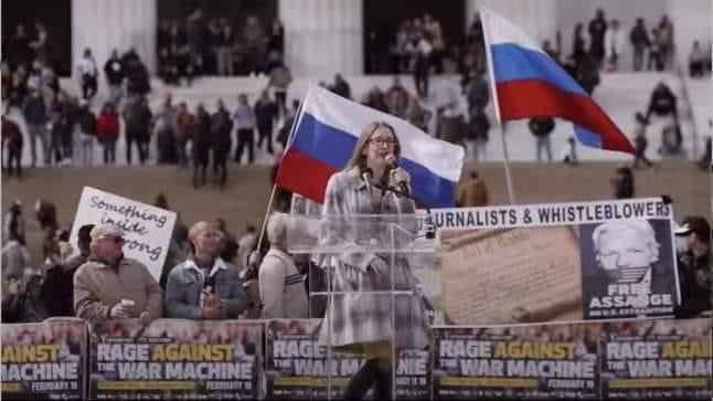 تظاهرات طرفداران روسیه امروز در واشنگتن دی سی
