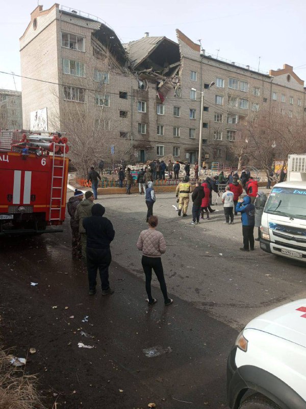 Wybuch gazu domowego w budynku mieszkalnym w Czycie