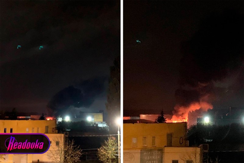 Drons eksplodēja rūpnīcā Brianskā, izraisot ugunsgrēku, saskaņā ar vietējās gubernatora teikto, drons tika pārtverts ar elektroniskā kara līdzekļiem