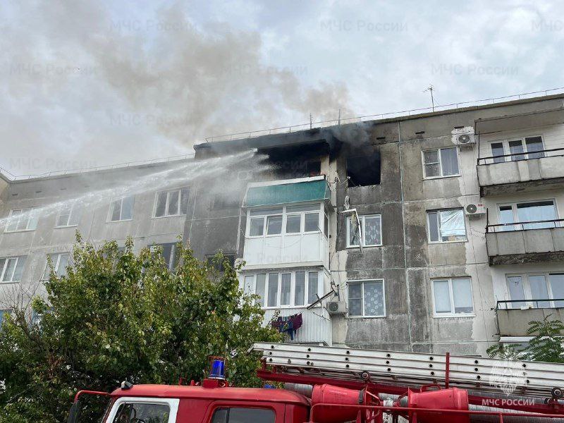 A gas exploded in a residential building in the Volgograd region, killing a person and injuring two more, - Ministry of Emergency Situations