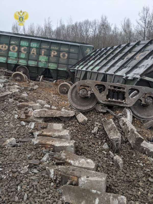 19 cars derailed in Ryazan region, sabotage suspected