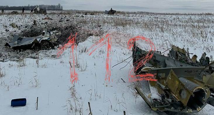 Τα συντρίμμια του Il-76 βρέθηκαν κοντά στο χωριό Yablonovo
