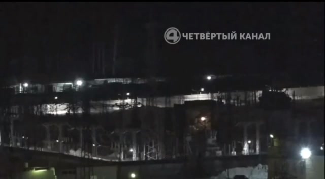Выбух адбыўся на падстанцыі Калінінская, якая забяспечвае электраэнергіяй 3 вайсковыя заводы ў Екацярынбургу