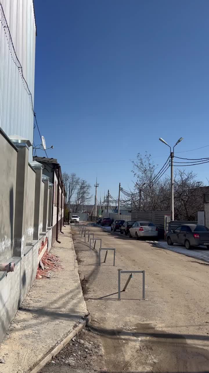 Schieten tijdens een drone-aanval in Belgorod