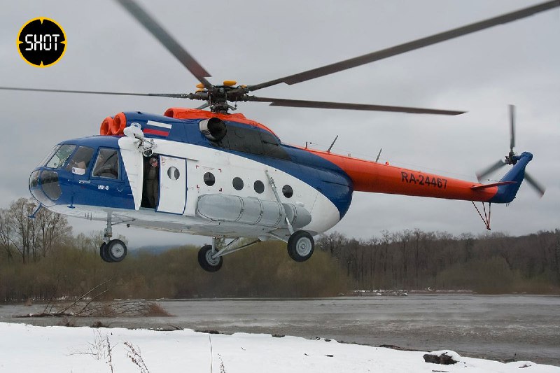 2 dödade till följd av Mi-8-krasch i Magadan-regionen