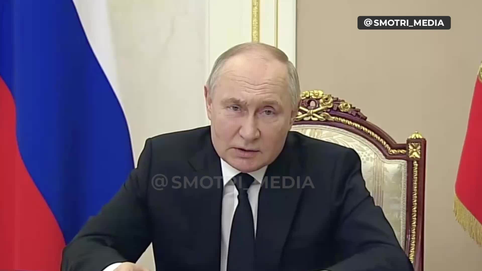 Putin: det är nödvändigt att besvara frågan om varför militanterna försökte åka till Ukraina efter att ha begått ett brott i Crocus, och vem som väntade på dem där