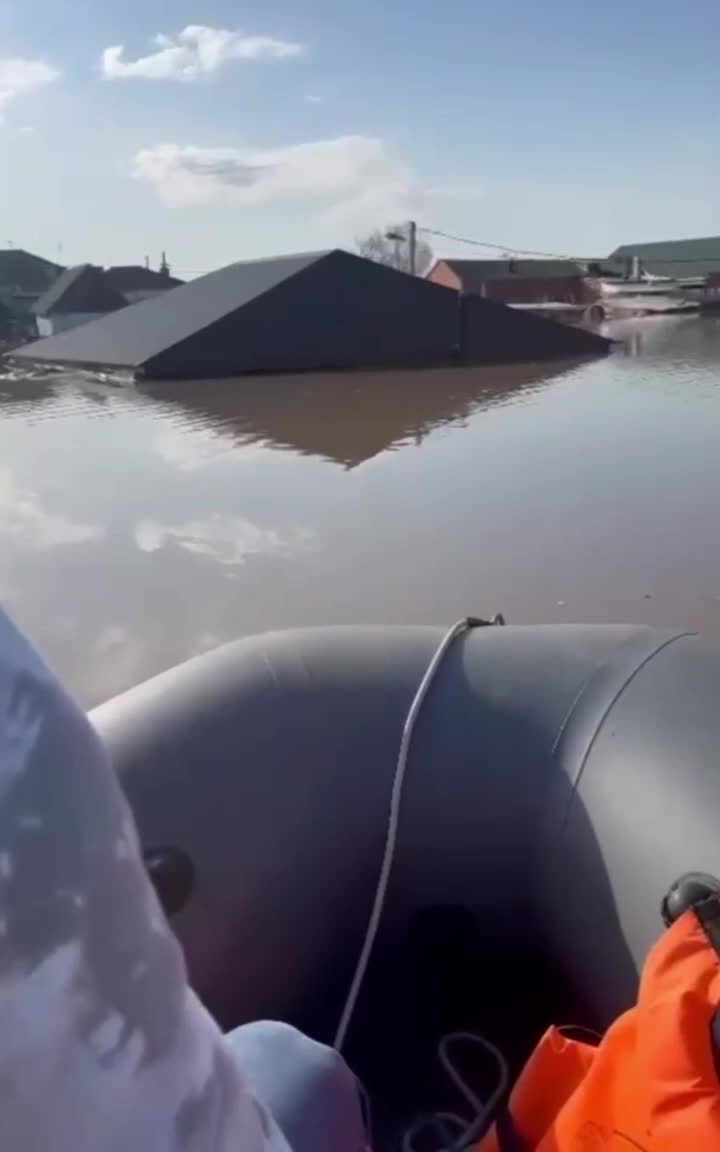Three people died in a flood in Orsk