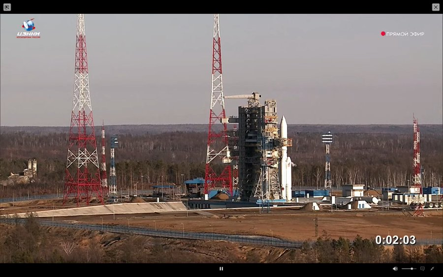 .@Roscosmos just scrubbed the maiden launch of the heavy-lift Angara A5 space rocket from the (long-troubled) Vostochny Cosmodrome