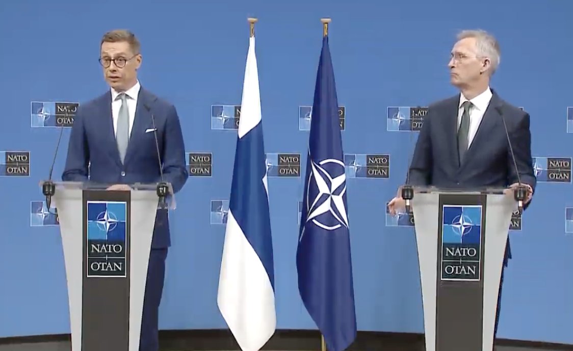 Finland has offered to host a new NATO command post in Mikkeli. nnPresident @alexstubb says it's obvious when the alliance has doubled its land border with Russia with Finland's accession that this would be helpful
