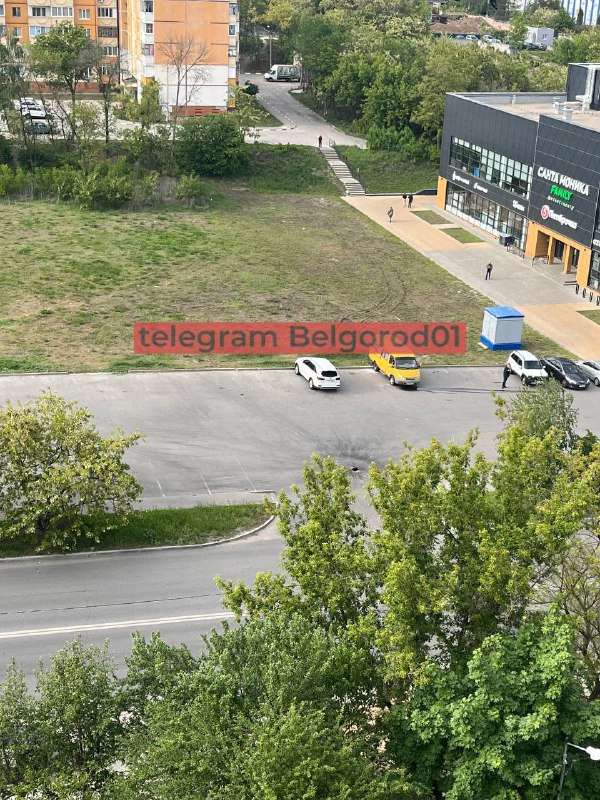 Explosioner rapporterades i Belgorod