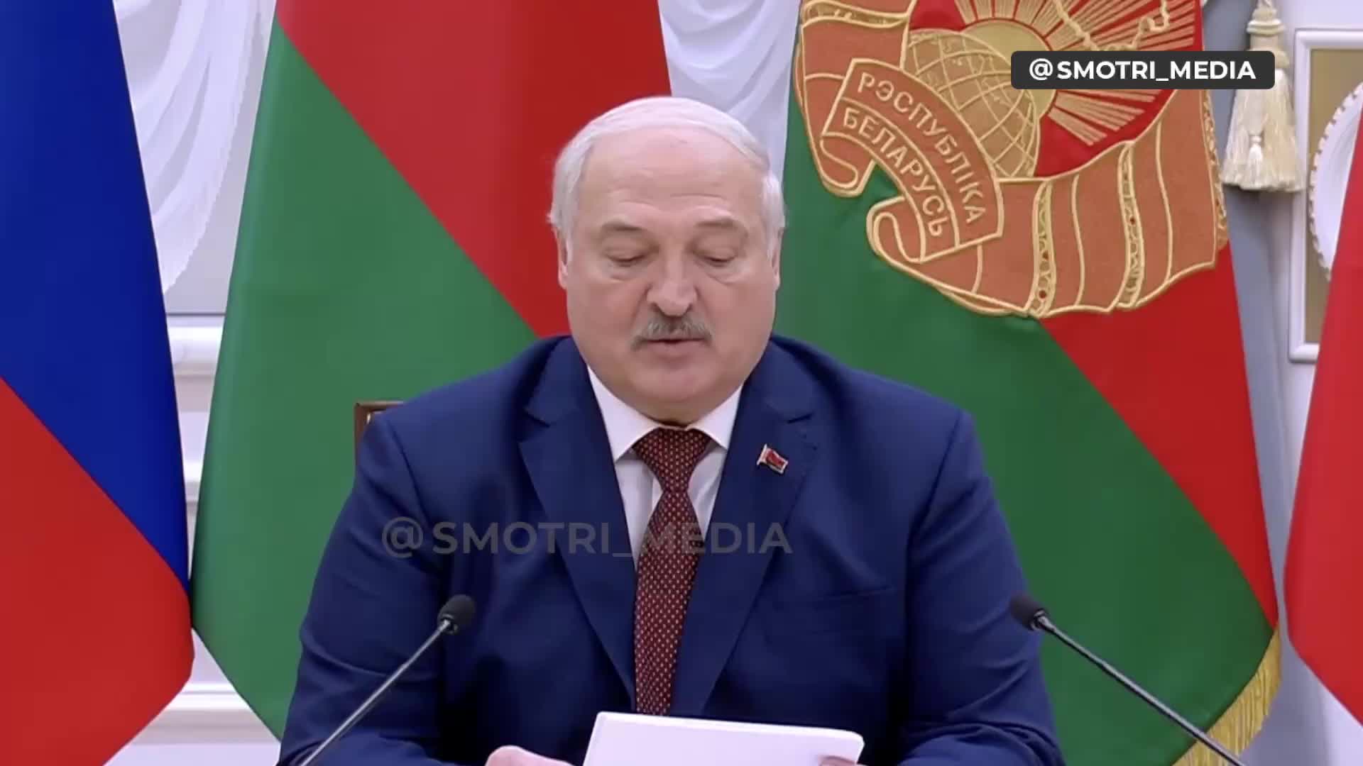 Lukaschenka sagte, er habe mit Putin Möglichkeiten zur Reaktion auf Bedrohungen in der Nähe der Grenzen des Unionsstaates besprochen