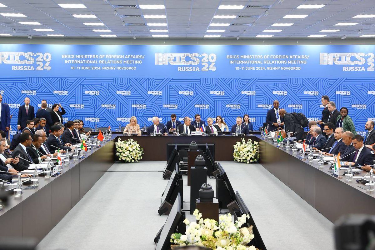 BRICS foreign ministers meet begins in Russia. India is represented by MEA's secretary Economic Relations Dammu Ravi