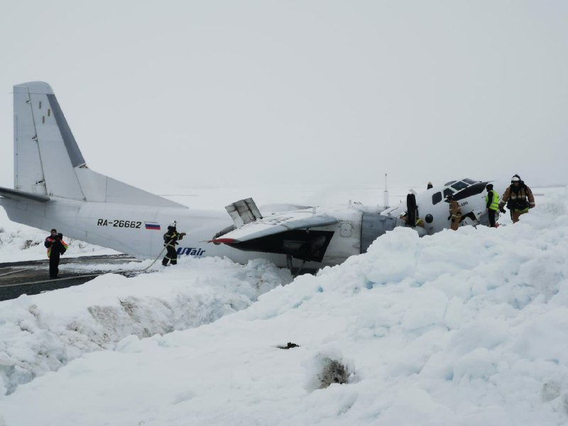 3 personen gewond als gevolg van de An-26-crash bij Yamal. Er waren er 41 aan boord