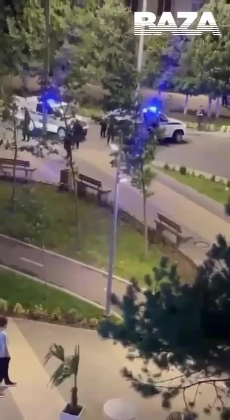 Un altre incident de seguretat a Mahachkala, Daguestan. A trets, la policia s'està desplegant al centre de la ciutat