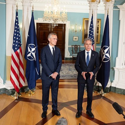 NATO šią savaitę priims „svarbius sprendimus dėl Ukrainos, NATO vadovas @jensstoltenberg sako Valstybės departamente. „Priimsime sprendimus dėl Ukrainos, ir aš manau, kad tai, ką matėte pastarosiomis dienomis, rodo, kad reikia stiprinti savo paramą. už Ukrainą.