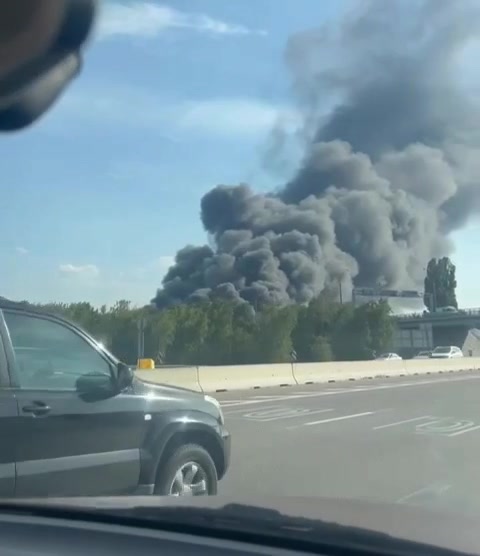 Big fire reported in Krasnodar