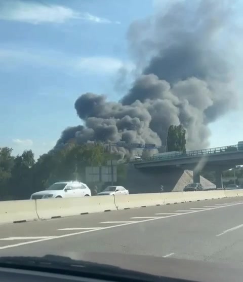 Big fire reported in Krasnodar