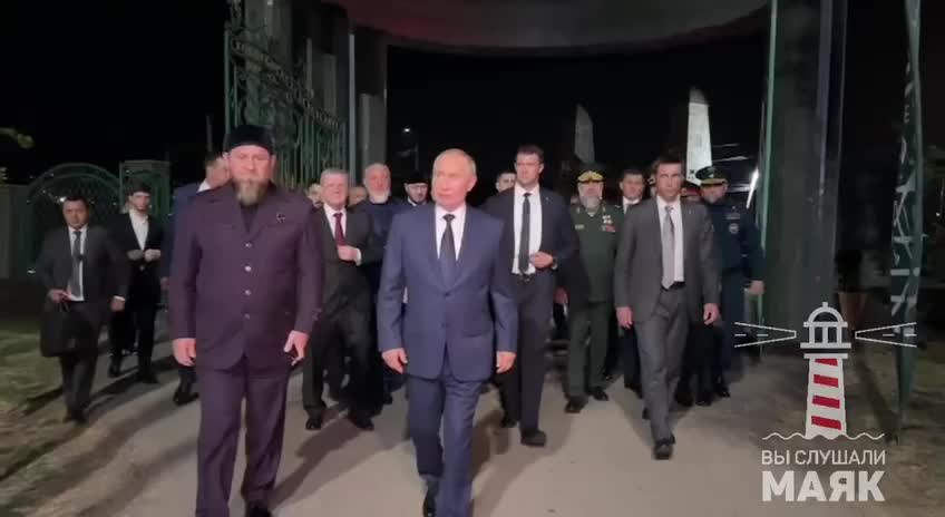 Putin visita Txetxènia, es va reunir amb Kadyrov