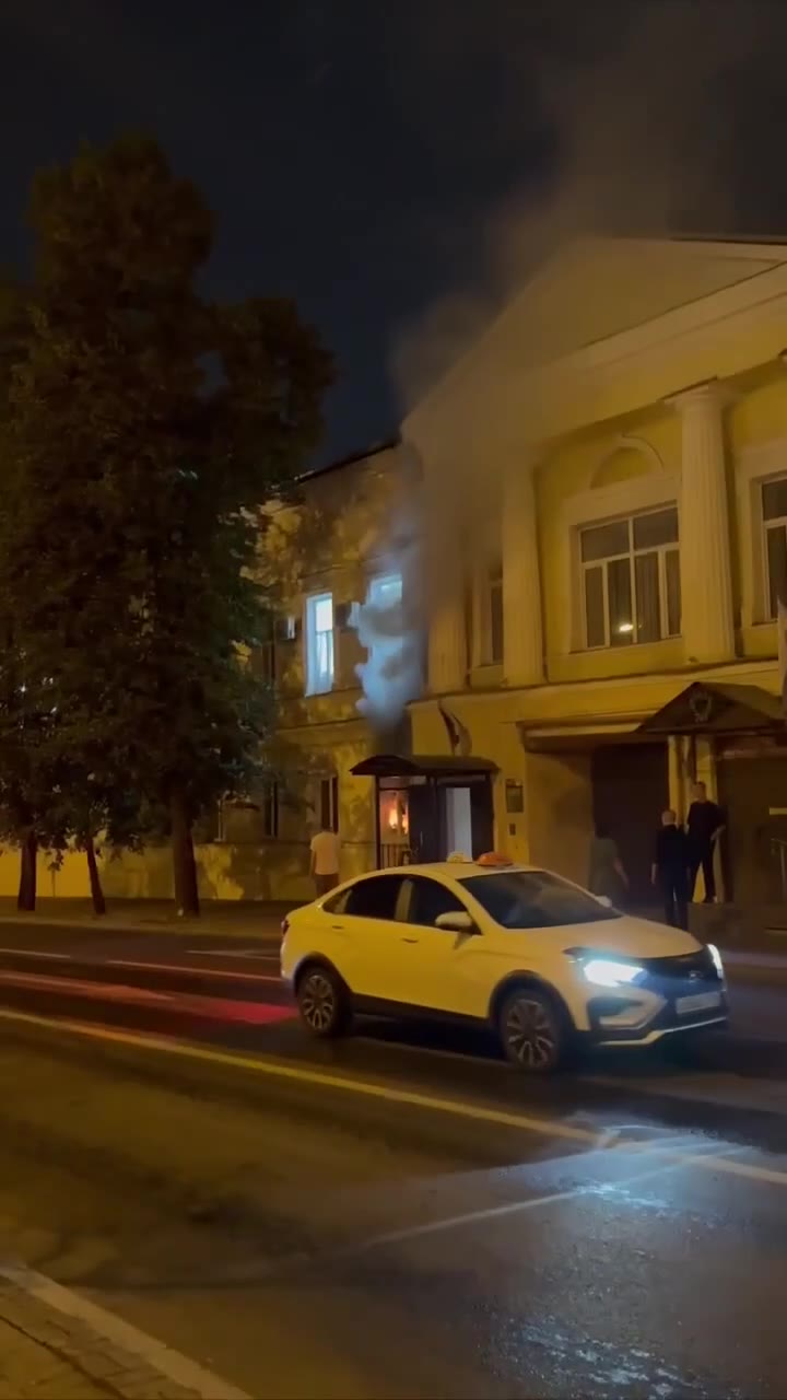 Woman and her 13-year-old son set fire to military commandant's office in Kazan. They were detained by passers-by