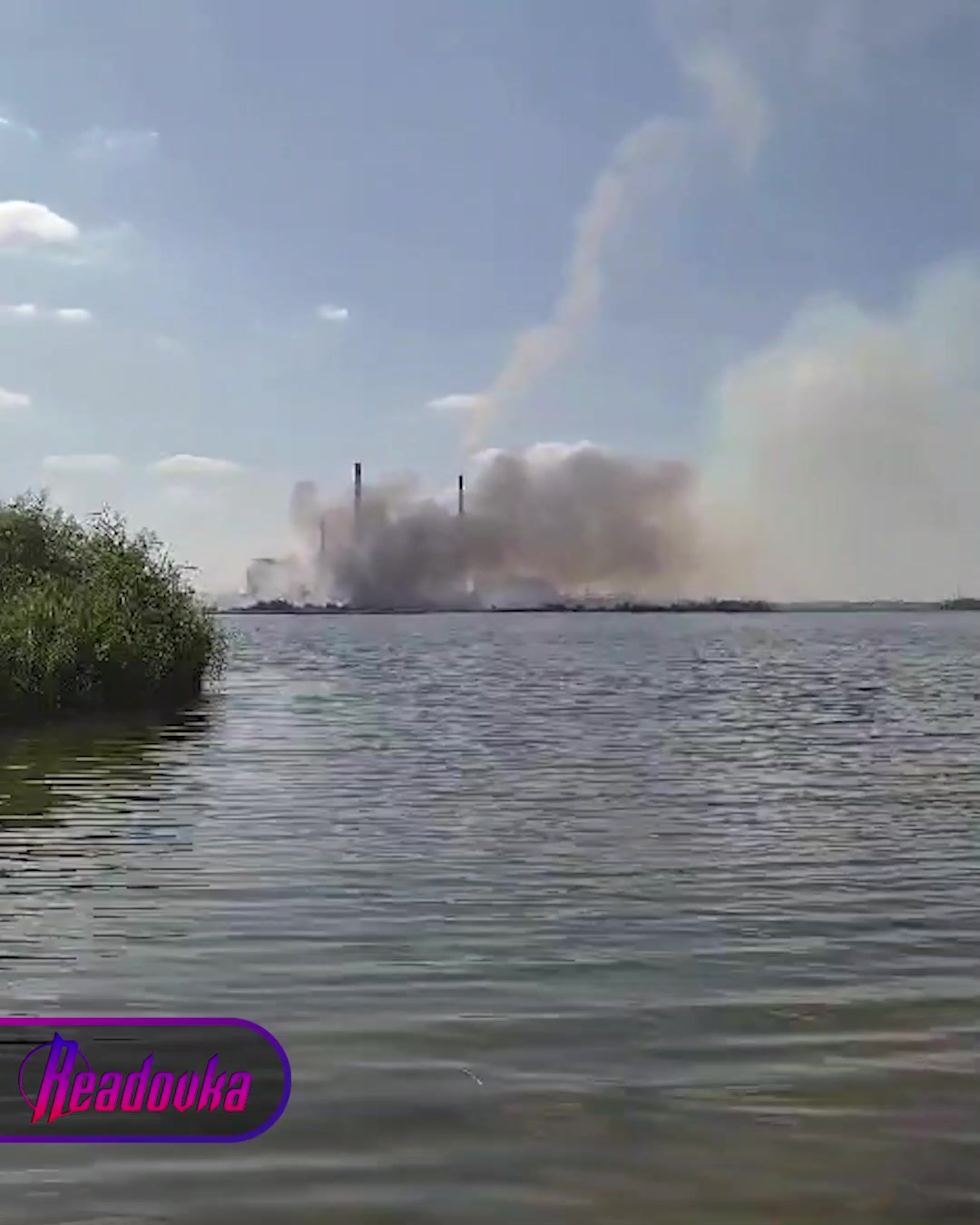 Brand efter explosion rapporterad vid Ryazan termiska kraftstation