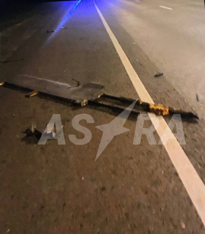 Traffico sull'autostrada Kashirskoe verso Mosca bloccato a causa dei detriti dei droni