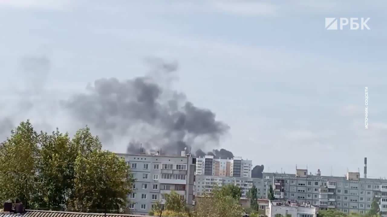 Brand gemeld bij OmskTransMash-fabriek in Omsk