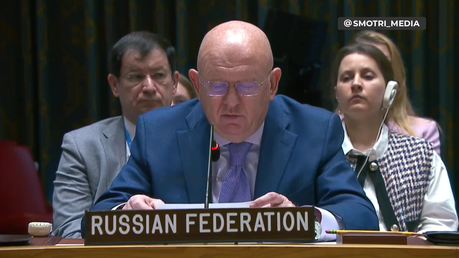 L'envoyé russe au Conseil de sécurité de l'ONU estime que la levée des restrictions sur les armes occidentales en Ukraine signifierait une guerre entre les pays de l'OTAN et la Russie