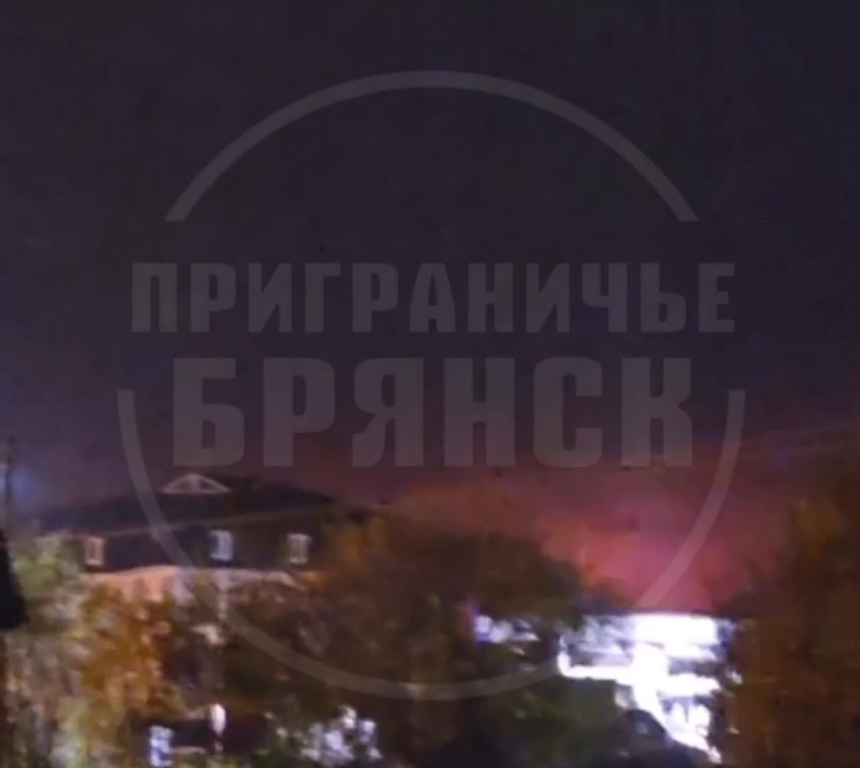 Explosioner rapporterade vid ammunitionslagret i Karachev i Bryansk-regionen