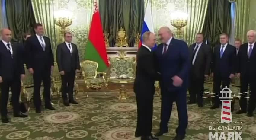 Putin es va reunir amb Lukaixenka al Kremlin