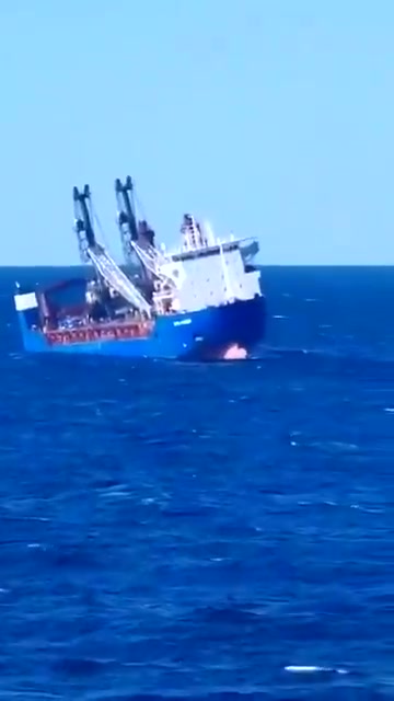 The Russian cargo ship „Ursa Major“ sank in the Mediterranean Sea after an explosion on the board