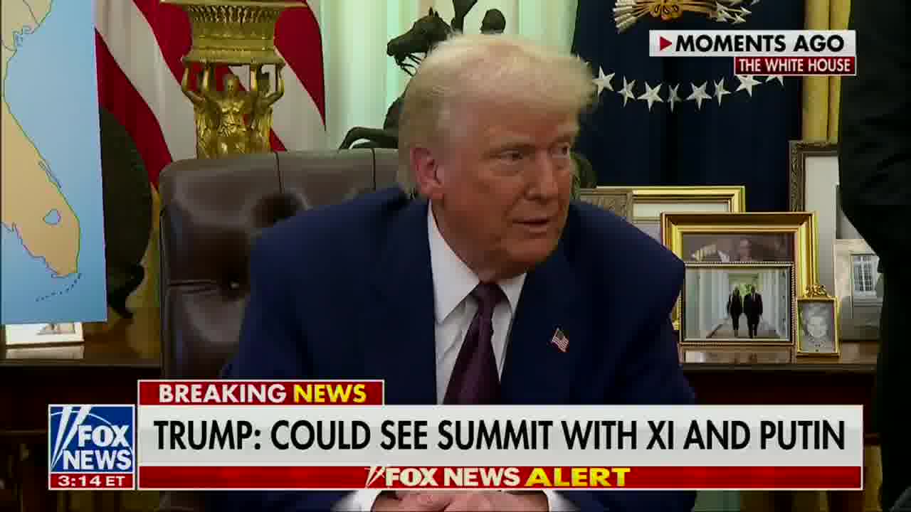 Trump: Uma das primeiras reuniões que quero ter é com o presidente Xi da China e o presidente Putin da Rússia, e quero dizer: 'vamos cortar nosso orçamento militar pela metade'. E podemos fazer isso.